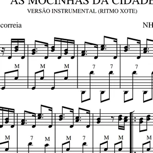 Imagem de capa para o Curso online "AS MOCINHAS DA CIDADE" PARTITURA COMPLETA PARA ACORDEON.