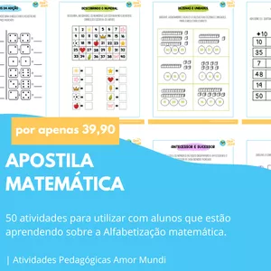 Imagem de capa para o Ebook Apostila Matemática