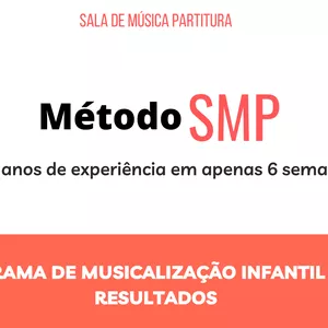 Imagem principal do produto Método SMP - Programa de Musicalização Infantil