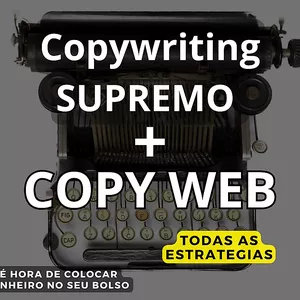Imagem de capa para o Ebook Copywriter SUPREMO + Copywriter Web