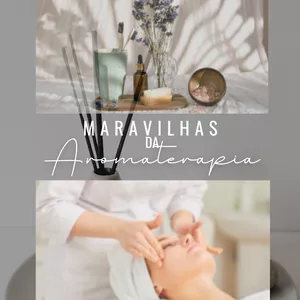 Imagem de capa para o Ebook Maravilhas da Aromaterapia