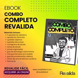 Imagem de capa para o Ebook COMBO COMPLETO - REVALIDA INEP TREINAMENTO / CURSO 2026
