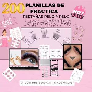Imagen de portada para Ebook +200 GUIAS Y PLANILLAS DE PRACTICA Y DISEÑOS DE PESTAÑAS 