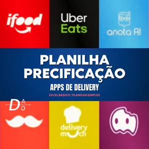 Imagem de capa para o Curso online Planilha de Precificação | Apps para Deliverys