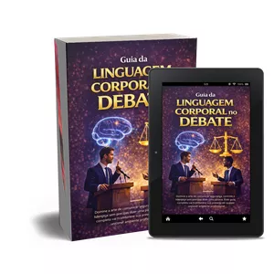 Imagem de capa para o Ebook LINGUAGEM CORPORAL NO DEBATE 