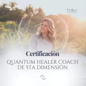 Imagen de portada para Curso online Certificación Quantum Healer Coach 5D
