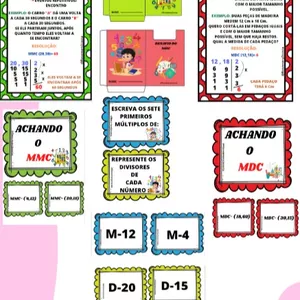 Imagem de capa para o Ebook  DESAFIO DO MMC E MDC