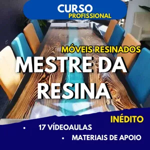 Imagem do curso VIDEO CURSO - MESTRE DA RESINA