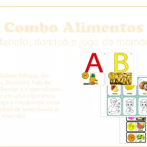 Imagem de capa para o Ebook Combo Alimentos