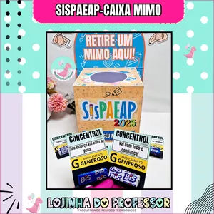 Imagem de capa para o Ebook CAIXA MIMO SISPAEAP – MOTIVAÇÃO PARA A SEMANA DE PROVAS!
