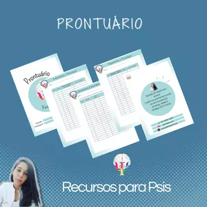 Imagem de capa para o Ebook Recursos para Psicólogos/as: Prontuário