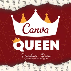 Imagem de capa para o Curso online Canva Queen