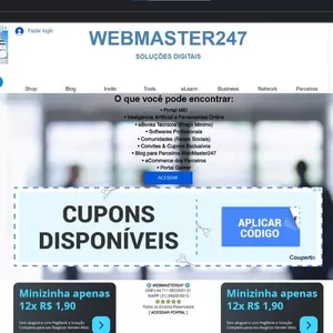 Imagem de capa para o Curso online Portal Webmaster247