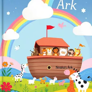 Imagem de capa para o Ebook A Arca de Noé; Uma Aventura Colorida