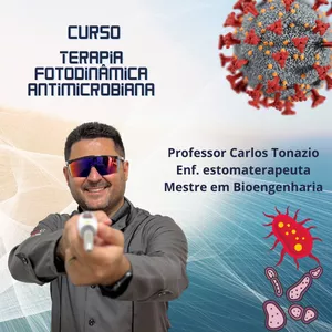 Imagem do curso Terapia fotodinâmica antimicrobiana (aPDT)