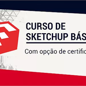 Imagem de capa para o Curso online Curso de Sketchup Básico Online