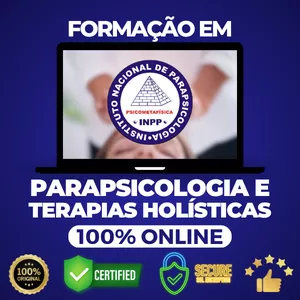 Imagem do curso FORMAÇÃO EM PARAPSICOLOGIA E TERAPIAS HOLÍSTICAS