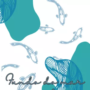 Imagem de capa para o Ebook Livro de Colorir Digital para Adultos – Mundo Subaquático