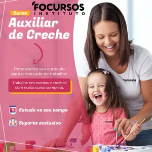 Imagem do curso Curso De Auxiliar de Creche