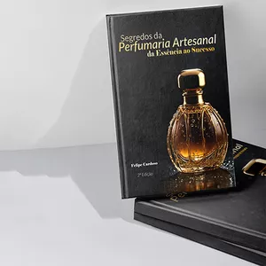 Imagem de capa para o Ebook Segredos da Perfumaria Artesanal Da Essência ao Sucesso