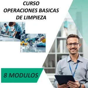 Imagen de portada para Ebook Curso Operaciones Básicas de Limpieza