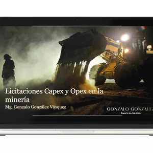 Imagen de portada para Curso online Licitaciones Capex y Opex en la minería