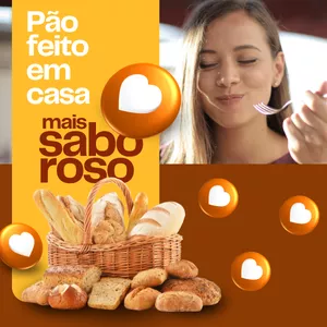 Imagem de capa para o Ebook O segredo do Pão Caseiro
