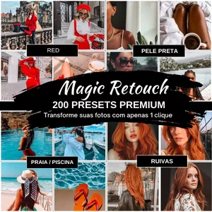 Imagem de capa para o Curso online Magic Retouch Preset