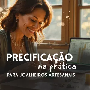 Imagem de capa para o Curso online Precificação na Prática para Joalheiros Artesanais