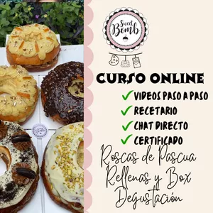 Imagen de portada para Curso online Roscas de Pascua Rellenas y Box Degustación de Mini Roscas