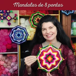 Imagem de capa para o Curso online Mandalas de 8 pontas Nível 1