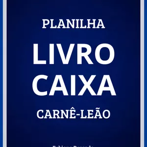Imagem de capa para o Ebook Planilha Livro Caixa Carnê-Leão