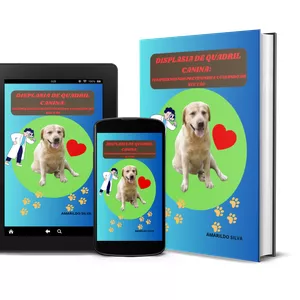 Imagem de capa para o Ebook Displasia de quadril canina