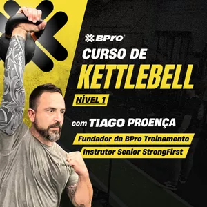 Imagem de capa para o Evento presencial Curso de Kettlebell Nível 1 - Campo Grande