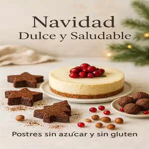 Imagen de portada para Ebook Navidad Dulce y Saludable
