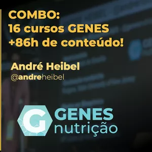Imagem de capa para o Curso online Todos os cursos - André Heibel - GENES Nutrição