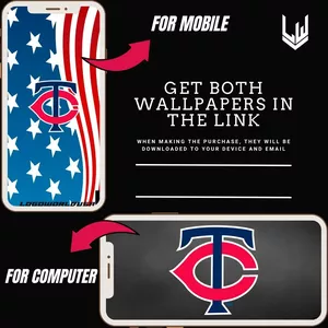 Main image of product MINNESOTA TWINS - Wallpaper for cell phone + computer