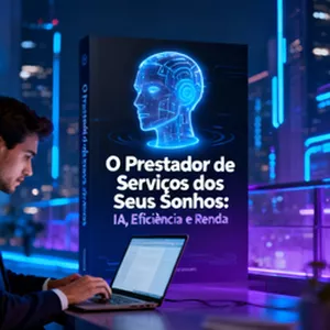 Imagem de capa para o Ebook Guia Prático de IA para Empreendedores e Freelancers