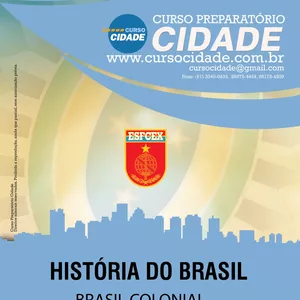 Imagem de capa para o Ebook História do Brasil