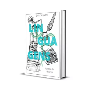 Imagem de capa para o Ebook Apostila de resumos - Linguagens