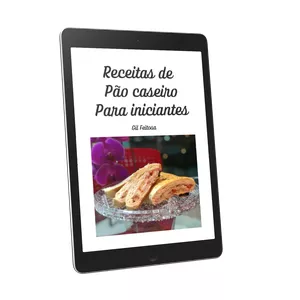 Imagem de capa para o Ebook Receitas de Pão Caseiro para Iniciantes