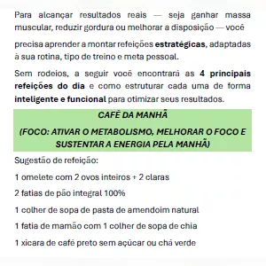 Imagem de capa para o Ebook Guia Nutricional Para Atletas de Corrida + Musculação 