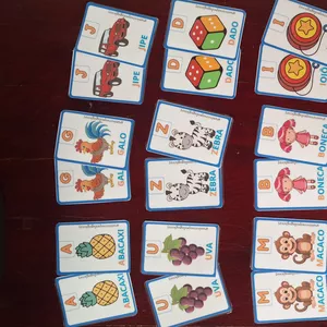 Imagem de capa para o Ebook Jogo da memória do alfabeto