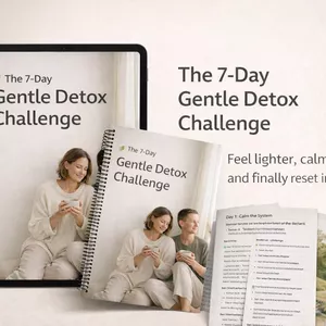 Cover image for Ebook The 7-Day Gentle Detox Challenge