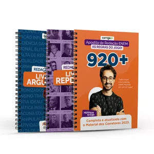 Imagem de capa para o Ebook COMBO [APOSTILA 920+, Livro dos repertórios e Livro dos Argumentos]