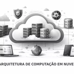 Imagem de capa para o Ebook Cloud Computing do Zero: Ebook + Kit de Ferramentas