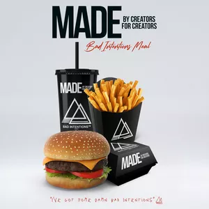Imagem principal do produto Burger Set - Mockup