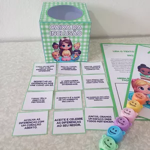 Imagem de capa para o Ebook PLR Caixa da Inclusão