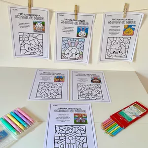 Imagem de capa para o Ebook Pintura Direcionada Símbolos da Páscoa