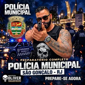 Imagem do curso 👮‍♂️ Preparatório Completo  GUARDA MUNICIPAL de São Gonçalo - RJ👮‍♂️ GCM - Instituto Óliver